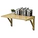 Produktbild YMXLJF Klapptisch Esstisch Wand Computer Tisch Beistelltisch (Farbe : A, größe : 60 * 40cm)