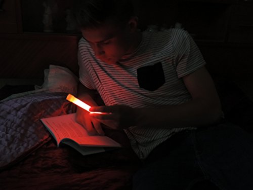 Cyalume SnapLight Rot KnickLichter Glow Sticks – 15cm 6 Inch Industrial Grade Leuchtstab, Ultra helle Light Sticks mit Leuchtdauer 12 Stunden (10-er Pack) - 4