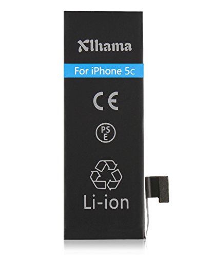 Batterie Compatible pour iPhone 5S 5C Li-ion 1560mAh avec Kits d outil de R  paration Feuille en verre tremp   Manuel de R  paration en Francais et Adh  sif double face Nouveau remplacement de batterie est 0-cycle  24 mois de garantie Production de 2018