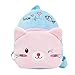 Produktbild Winkey Rucksack für Kinder, Baby Mädchen Jungen Cute Cartoon Tier Rucksack Kinder Schule Tasche, Schultertasche Blaue Katze Wide 20cm x Height 24cm