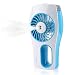 Produktbild MLpus USB-Mini-Ventilator Handaufladungs-Ventilator Mini-Sprühbefeuchtungs-Ventilator tragbarer Innendesktop-Büro-Kleiner Ventilator (Farbe : Blau)