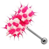 Material: Chirurgischer Stahl - farbig eloxiert (bestens verträglich)