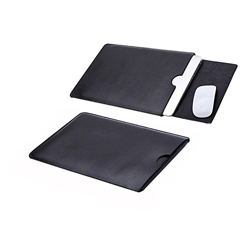 Delmkin MacBook Air Hülle PU-Leder MacBook Air & Macbook Pro Schutzhülle 13 Zoll