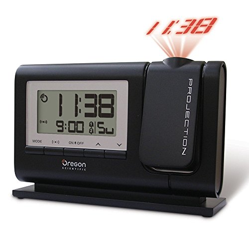 Oregon Scientific RM 308P full black Projektionsfunkuhr RM 308P Full Black Wecker, Plastik, schwarz, 14,5 x 4 x 9,5 cm - 2