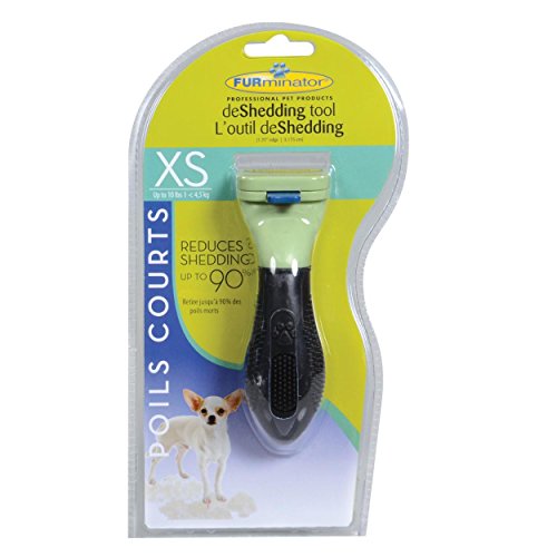 Preisvergleich Produktbild FURminator – Toy Dog (Kurzhaar) – hellgrün, XS