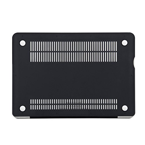 MOSISO Ultra Slim Plastik Hartschale Schutzhülle Hülle Snap Case für MacBook Pro 13 Zoll mit CD-ROM Drive (A1278), Schwarz - 5