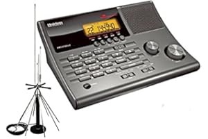 DTL PACKAGE UBC370CLT Base Radio + Moonraker SkyScan Desk Home Antenna. Receives Air Band, Marine, UK Mosque, Ham FM Radio, VHF low/high, Service Channels, UHF, 800MHz Bands, 25-960MHz (gaps), Electric UK Package