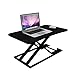 Produktbild Laptopständer DD Desktop-Computerarbeitsplatz Mit StehhilfeHöhenverstellbarer StehpultAnheben Und Absenken in Verschiedene PositionenErgonomischer Komfort -Werkbank (Farbe : SCHWARZ)