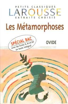 couverture de : les m&eacute;tamorphoses