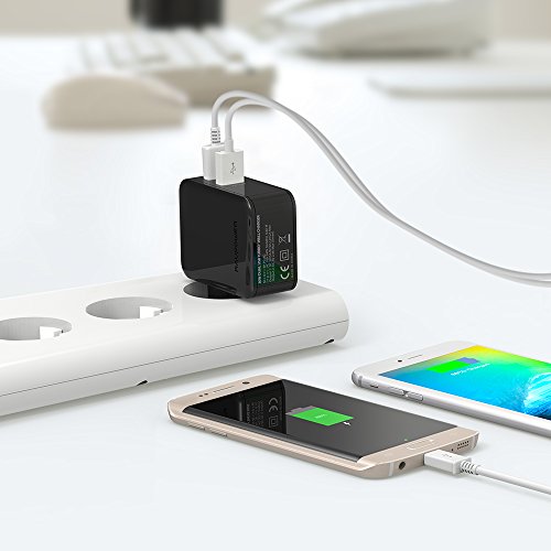 Qualcomm Certificado QC3 0 Cargador de Red RAVPower 30W Cargador Pared Quick Charge 3 0 Doble Puerto USB Tecnolog a iSmart y Protecci n de Seguridad Para Samsung S8 Plus S8 S7 Edge S6 iPhone 8 Plus 8 7 6S BQ Aquaris X X Pro HTC 10 One A9 LG G6 Xiaomi Mi 5 Mi 5s Nexus 5 5X 6 iPad 4 3 Mini y M s-Negro reviews Qualcomm Certificado QC3 0 Cargador de Red RAVPower 30W Cargador Pared Quick Charge 3 0 Doble Puerto USB Tecnolog a iSmart y Protecci n de Seguridad Para Samsung S8 Plus S8 S7 Edge S6 iPhone 8 Plus 8 7 6S BQ Aquaris X X Pro HTC 10 One A9 LG G6 Xiaomi Mi 5 Mi 5s Nexus 5 5X 6 iPad 4 3 Mini y M s-Negro