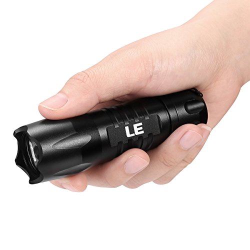 LE 2er Set Superhelle LED Taschenlampe, 14 LED, inklusive 6 AAA-Batterien, Camping Handlampe - 5