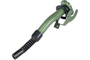 VPPIK Steel Jerry Can Spout - Steel Spout with Rubber Spout for all Non-CARB NATO style Jerry Cans Leak-Proof Design Easy Pouring