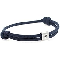 KOMIMAR Surfer Armband SHAKA mit persönlicher PRÄGUNG / GRAVUR in vielen Farben - cool lässiger Surf Style - Freundschaftsarmband - personalisiert - Gravur Armband - Geburtstagsgeschenk - Geschenkidee - Handgemacht - Yachting - Bracelet - personalisierbar - Initiale - Herren Armband - Damen Armband - Unisex - Surf -