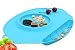 Vine Portable Baby Antibacterial Waterproof Placemat with Sucker Dining Mat for Kids Silicone Plate For Baby