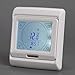 Produktbild Heizung Thermostat LCD-Touchscreen Daily Weekly programmable Central Thermostats UnterbodenThermostate und Temperaturregler (Weiß)(White)