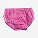Bébé Bloomer - Culotte de bébé, culotte, arrière Pompe froncée, Framboise, Girl, Taille S, 3-6 mois, 100% coton
