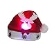 Produktbild Led Mütze,Led Hüte Partyhut,Geburtstag Hut Wintermütze Weihnachtsmütze als Geschenk,Funny Mütze für Party,Geburtstag Weihnachtsmütze: Singende und tanzende Nikolausmütze(12 Stück)