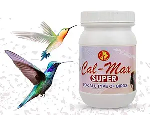 Pet Care International (PCI) 100% Water Soluble Cal Max Super || Provide Essential Calcium || Healthy Bird Breeding Healthcare || 100grm