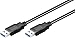 Produktbild Wentronic USB 3.0 AA 180 HiSpeed, 1.8 m 1.8 m USB A USB A männlich männlich schwarz Kabel USB – Kabel USB (1,8 m, 1,8 m, USB A, USB A, männlich/männlich, schwarz)