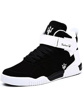 FZUU Qualitäts Männer Segeltuch Schuhe 2017 Art und Weisehohe Spitzenmänner beiläufige Schuhe Breathable Segeltuch...