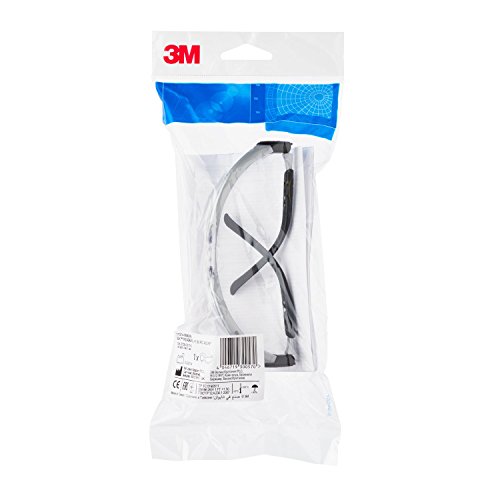 3M BX Readers Schutzbrille BXR01.5, AS/AF/UV, PC, klar, +1.5, Rahmen silber-schwarz - 5