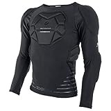 mtb protektoren test 2017 Neckbrace-kompatibles Design O\'Neal STV Langarm Protektoren Shirt Enduro MTB DH FR Fahrrad Schutz Bekleidung Trikot, 0280-1, Größe Small