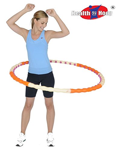 Hula Hoop - Aro de Masaje, Magnetic Health II - Hoola Hoop//48 Noppen 1,2 kg