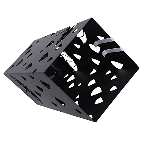 Songmics Schirmständer Regenschirmständer Wasserauffangschale und Haken werden verschenkt 49 cm schwarz LUC49B - 8