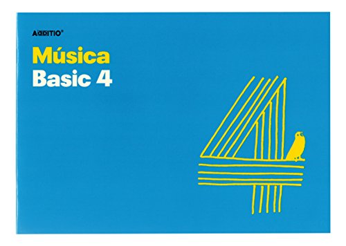 Additio Basic 4 – Cuaderno de música, color azul