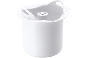 Béaba – kuchenka na makaron i ryż – skrobiowy kosz do gotowania na żywność dla Babycook i Babycook Plus – dla niemowląt i dzieci – biały