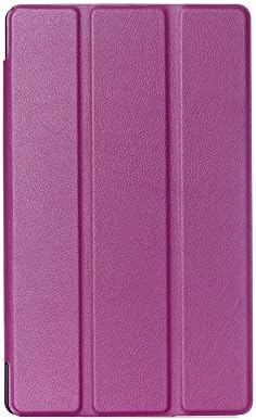 Shybear Kindle Fire 7 Case - Standing Cover Case for Amazon Kindle Fire 7 Tablet (KST-purple)