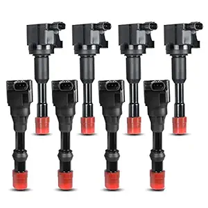 A-Premium Ignition Coils Pack Replacement for Honda Civic 2002-2005 I4 2.3L Intake and Exhaust Sides 8-PC Set