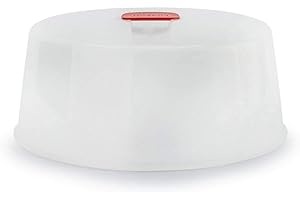Tescoma Tapa Purity Microwave, Plástico, Blanco, 24.7x24.7x10.6 cm