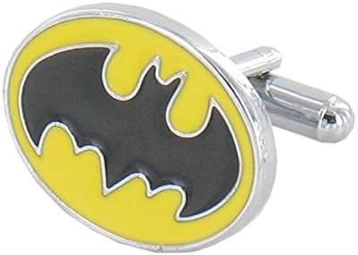 Batman Cufflinks - Superhero Cufflinks - Cartoon Cufflinks - Gift Box Included