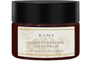 Kama Ayurveda Eladi Hydrating Ayurvedic Face Cream with Pure Essential Oils of Rose and Jasmine, 50g