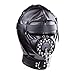 Produktbild Gimp Maske Leder Full Face SM Bondage Sklavenhaube mit Reißverschluss sperrt Augen Mund Lace Up Zurück,A