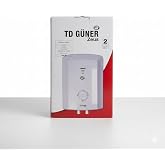 TD G&uuml;ner Zeus 7350W Elektrikli Ani Su Isıtıcı Şofben | 8 Emniyet Sistemi, Yerli &Uuml;retim, Banyo Kullanımı, Elektrikli G&uuml;&ccedil; Kayna