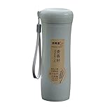 ✔ UNSERER UMWELT ZULIEBE - Lange Produktlebensdauer durch nachkaufbare Verschleißteile Trage mit der wiederverwendbaren aktiv dazu bei, die Müllproduktion von Wegwerfflaschen zu senken - Spare hierbei zusätzlich bares Geld. Um den Kreislauf zu schließen, ist die Flasche vollständig recycelbar. Für höchste Lebensdauer am besten per Hand reinigen.