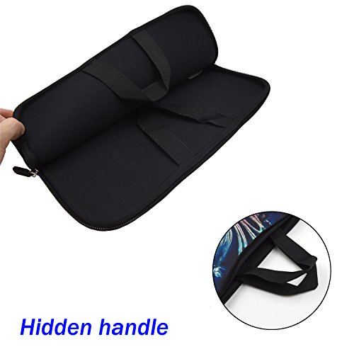 DCCN Laptoph  lle Neopren Notebook Sleeve mit Griff f  r 15 Zoll 15 6 Zoll Laptop Notebook Netbook MacBook Ultrabook