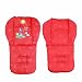 Oyedens Thick Baby Infant Stroller Seat Pushchair Cushion Cotton Mat (Red)