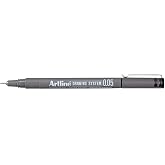 Artline Drawing System 0.05 &Ccedil;izim Kalemi, 0.05 mm, Siyah
