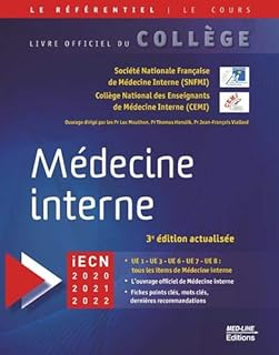 jaquette livre Médecine interne