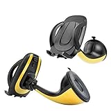 Bluebill Basic Premium Mobile Phone Car Mount, Holder, 360° Rotable Holder Secure Cell Phone Stand/Yellow RS.299 (67.00% Off) - Amazon