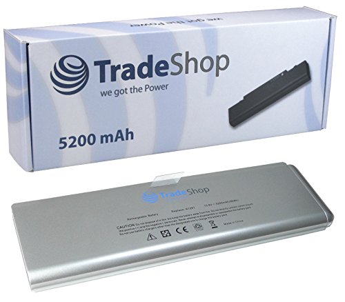Hochleistungs Li-Polymer Qualitäts Akku, 10,8V / 56Wh ersetzt Apple A1281 (2008) MB772 für Macbook A1286 MB470 MB470CH MB470J MB470LL MB470X MB471 MB471CH MB471J MB471LL MB471X