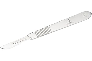 REMOS PROFESSIONAL BODY CARE REMOS Porta bisturí nº 3 acero inoxidable 12,5 cm apto para cuchillas nº 10,11,12,15