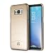 Produktbild Mercedes MEHCS8LCUSALGO Wave VIII Brushed Aluminium Hard Schutzhülle für Galaxy S8 Plus Gold