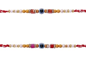 SLNDOKTG Rakhi för Bhaiya, Bhabhi på indiska Rakhi Rakshabandhan Festival, Rakhi Trådar/Rakhi Armband/Rakhi för bror, bästa p