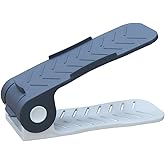 Aditya polymers - Pack of 6 pcs. Adjustable Shoe Organizers/Organiser/Shoe Shelf/Rack/Slots/holders/Space Saver/double deck/l