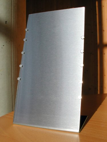 FLUX-objects Design, Schreibtisch-Pinnwand aus Edelstahl - 3