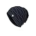 Produktbild Gjzww Herren Strickmütze Mütze warme WollmützeBeanie Mütze Kopf tragen für Fitness Outdoor Sport Skating Wandern Hut,Blue